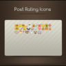 Post Rating Icons (extended)