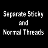 Separate Sticky and Normal Threads