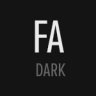 Flat Awesome Dark - PixelExit.com