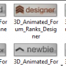 3D Animated Forum Ranks